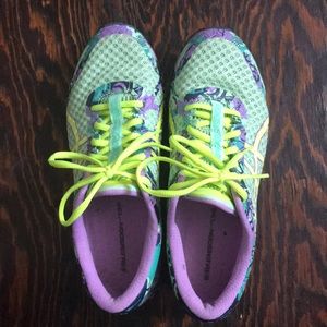 Neon Asics Running Sneaker